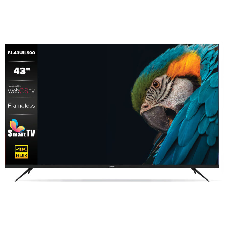 טלוויזיה חכמה 43” 4K UHD SMART LED TV FRAMLESS