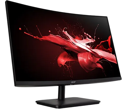 מסך מחשב גיימינג קעור 27'' Acer Nitro ED270 X Adaptive-Sync VA FHD 1ms 240Hz - צבע שחור שלוש שנות אחריות ע