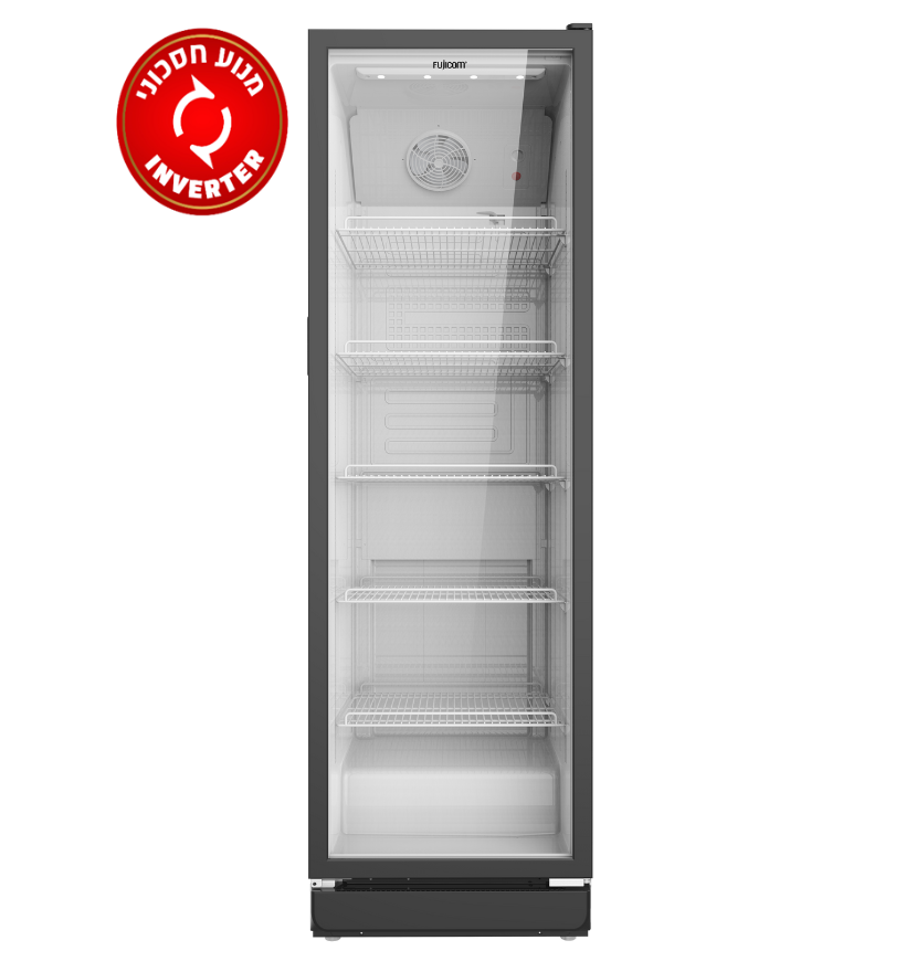 מקרר ויטרינה מסחרי 350 ליטר