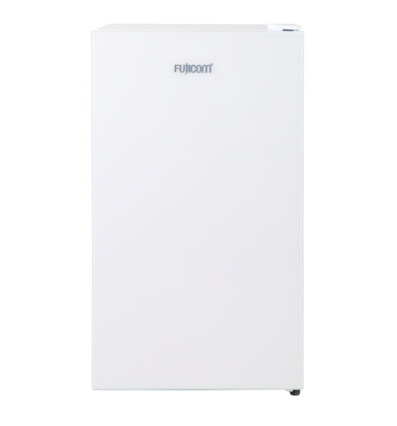 מקרר משרדי 86 ליטר DE - FROST  דלת זכוכית לבנה
